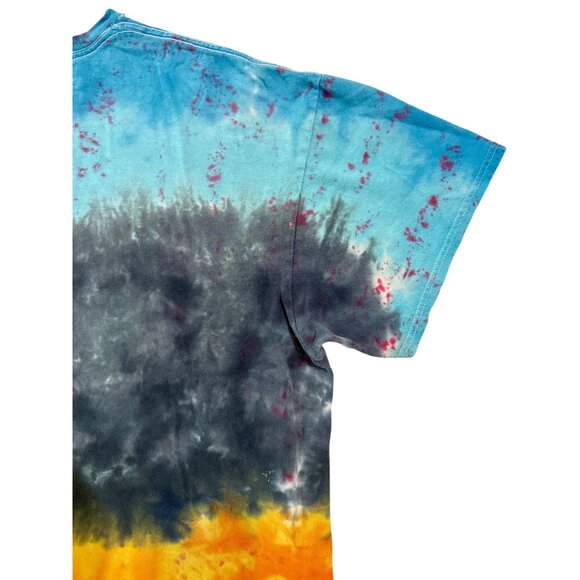 Vintage Led Zeppelin 1975 Tour Tie-Dye Band Tee Delta Pro Weight Collectible XL - Picture 9 of 12